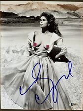 Rare Cindy Crawford Topless Signed Photo 8x10 Beckett Certified Ex picture