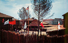 Jumbo Disneyland Postcard P12714 Frontierland Village Davy Crockett Museum picture