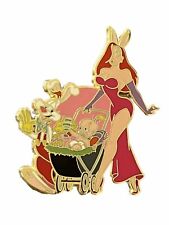 RARE Disney Shopping Pin Jessica & Roger  Baby Herman Easter Bunny  2007 LE 250 picture