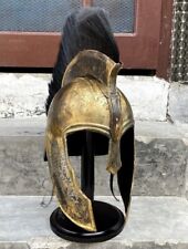 Troy Greek Achilles Trojan Helmet Troy Movie Brad Pitt Medieval Troy Helmet Gift picture