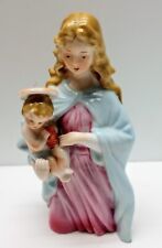 Virgin Mary Madonna & Child Baby Jesus Ceramic Planter Toothpick Holder Catholic picture