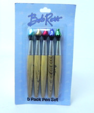 Bob Ross Artist Ink Pens Paintbrush 5 Different Colors - NEW picture