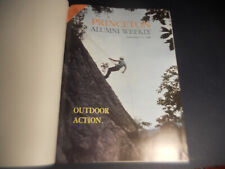 PRINCETON University ALUMNI Weekly Bound College Magazines 1986-1987 well bound picture