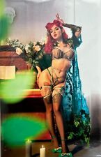 Mad Love Comics Poison Ivy Cosplay by ANGELINA CHERNYAK Virgin Cover B 12/100 picture