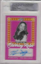 2021 Leaf Pop Century Clear Pink Production Proof Auto #MG1 Melissa Gilbert 1/1 picture