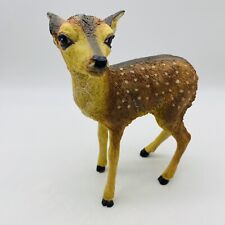 Vintage Fawn Deer Figurine Spotted Ashton Drake Galleries Heavy 1995 picture