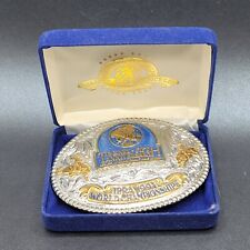 Vintage 1994 IPRA World Championships Rodeo 25th Anniversary Belt Buckle Okla picture