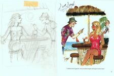 Doug Sneyd Signed Original Art Pencil Gag Rough Playboy Cartoon October 2013 picture