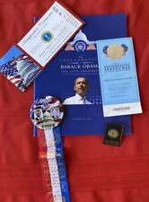 Lot Obama Biden Inauguration Program Pin Ribbon Parade Ticket '09 44th President picture