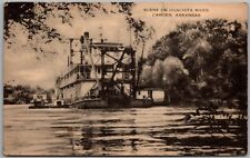 Postcard Camden, Arkansas; Scene on Ouachita River 1946 Dp picture
