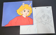 Original Japanese Anime + Genga GIRL w/ BUNNY EARS SHOW #303 RAY ROHR Artifacts picture