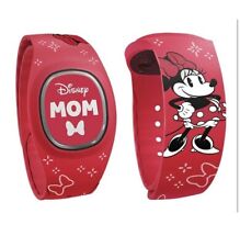 Disney Parks Magic Band Plus + Disney Mom Minnie Mouse Bow Red - New Unlinked picture