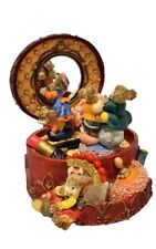 Berkeley Designs Mice playing in a makeup Music Box Plays Beautiful Dreamer picture