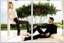 Adriano Goldschmied AG Jeans Fashion Promo 2007 Full 2 Page Print Ad picture