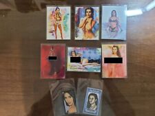 KIM KARDASHIAN 8 CARD LOT ACEO Art Card Signed by Artist picture
