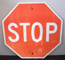 Stop Sign Aluminum Metal Road Highway Traffic 30