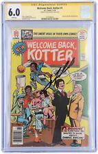 John Travolta Welcome Back Kotter Autographed Comic Book CGC 6.0 picture