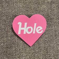 HOLE - Courtney Love - Live Through This - HEART (pink) - Enamel Pin picture