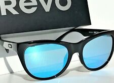 NEW Revo BARCLAY Shiny Black POLARIZED Blue Water Lens Sunglass 1037 01 BL picture