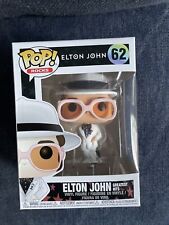 Funko Pop Rock #62 Elton John Figure Greatest Hits White Suit Music Vaulted Rare picture