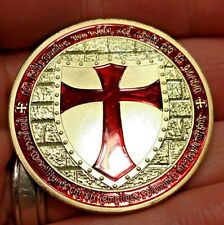 Knights Templar coin, Soldier of Christ Deus Vult special forces picture