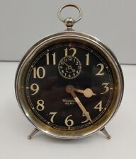 Vintage 1900'S WESTCLOX BIG BEN Alarm Clock Nickel  picture