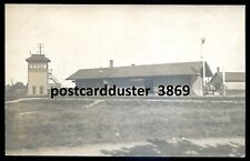 HAGERSVILLE Ontario 1900s Train Station. Real Photo Postcard picture