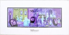 2019 Disney D23 Expo Haunted Mansion 50th 31 GHOSTS Deluxe Print by SHAG LE 100 picture