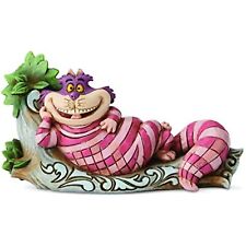 Jim Shore Disney Traditions Alice in Wonderland Cheshire Cat on Tree Figurine picture