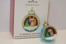 2020 Hallmark A WORLD WITHIN 6th in the Series Miniature Ornament BRAND NEW MINT picture