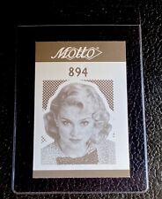 Madonna 1987 Motto Trivia Game Trading Card Singer Pop Music Ciccone 80s Star picture