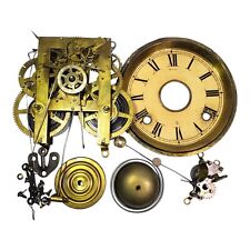 Antique E. Ingraham Mechanical Clock Movement Restoration Set Parts Repair picture