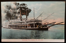 Vintage Postcard 1907-1915 Mississippi Steamer, St. Louis, Missouri (MO) picture