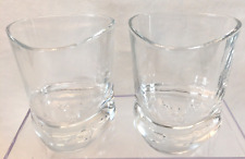 Triangle Shaped Heavy Bottom Glasses With Deer/Buck Embossed In The Bottom picture