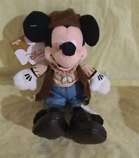 Disney Store  Mickey Mouse Hippie Plush NWT picture
