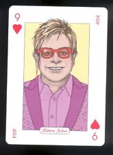 Elton John Music Genius Playing Trading Card 2018 Mint Condition picture