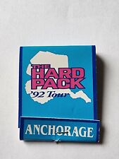 1992 The Hard Rock 92 Tour ANCHORAGE Joe Camel Matchbook Unstruck picture