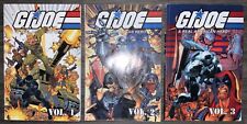 G. I. JOE REAL AMERICAN HERO VOLUME 1, 2, & 3 Lot Marvel 2002 Classic Larry Hama picture