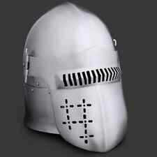 Helmet of Robert the Bruce, Medieval Bascinet with Aventail, 18ga Early bascinet picture