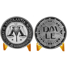 EL5-022 Department of Magical Law Enforcement DMLE Challenge Coin Antique Nickel picture
