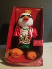 Ultra rare 2007 New Gemmy holiday living Hip Hoppers Penguin in da club 50 cent picture