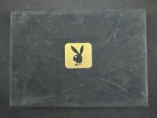 Vintage Playboy Playing Cards Double Deck Bunny Girl Aces w/ Black Velour Box picture