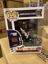 Russell Wilson Denver Broncos NFL Funko Pop Series 10 Mint Ships With Protector picture