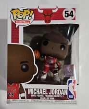 Michael Jordan Funko Pop #54 Chicago Bulls Red Away Jersey Vinyl Figure picture