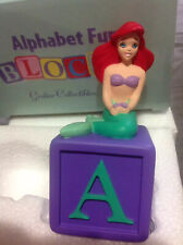  ARIEL Disney Alphabet Fun Blocks Figurine -A is for Ariel, New in box picture