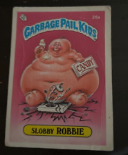 1985 Topps Garbage Pail Kids Card Series 1 OS1 Matte Back GPK Slobby Robbie 26a picture