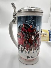 Budweiser 2007 Holiday Stein Lidded Winter's Calm Signature Edition CS678SE  picture