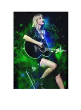 Original Taylor Swift Portrait Print Fine Art Collector Card Concert Series 6 picture
