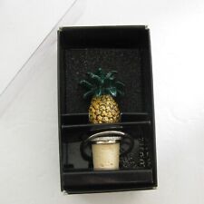 Pewter Bottle Stopper Pineapple Cork Wine Things Unlimited WTU picture