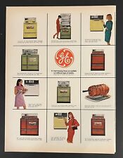 General Electric GE 1967 Life Print Add 13x11 Ovens Mid Century Colorful Kitchen picture